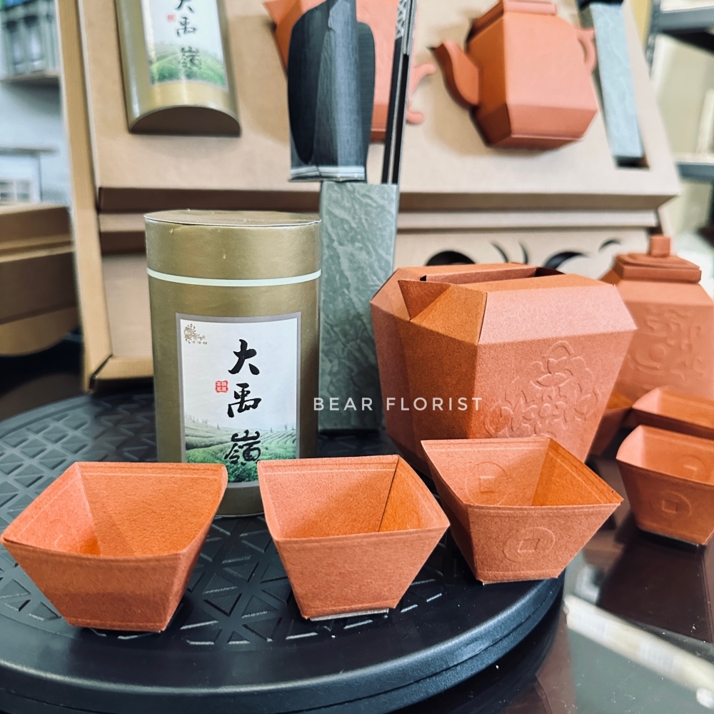 【紙紮】品茗茶具組