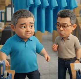 制服要穿得剛好，先套