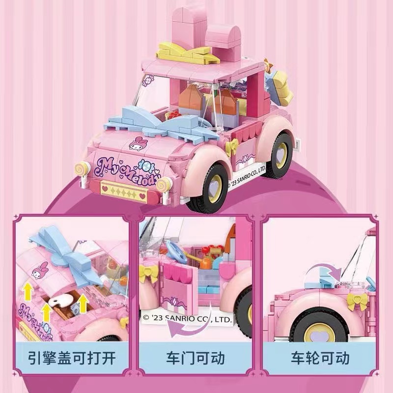 TOPTOY三麗鷗可愛車車