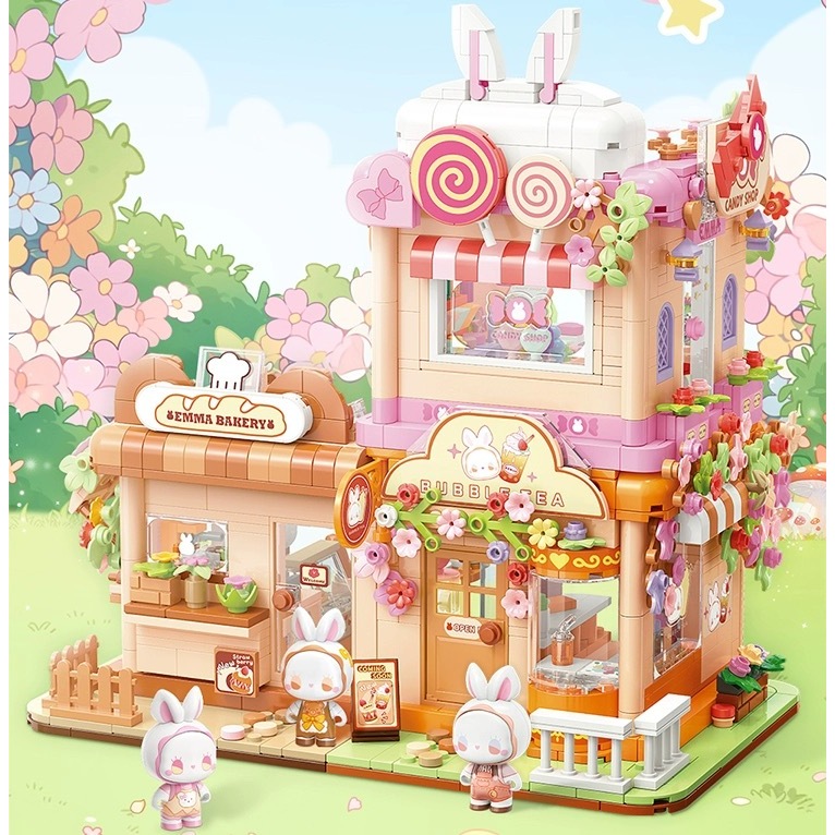 TOPTOY中國積木EMMA秘境莊園愜意系列