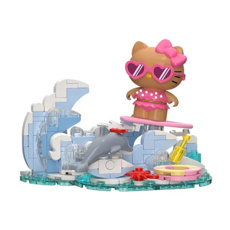 TOPTOY三麗鷗黑皮KITYY濱海假日系列