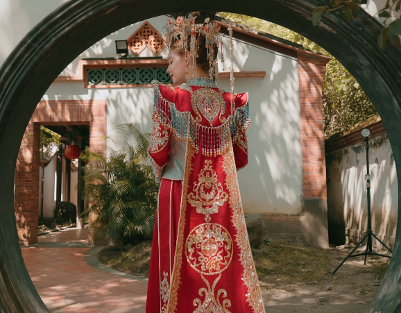 中式婚紗形象｜華納婚