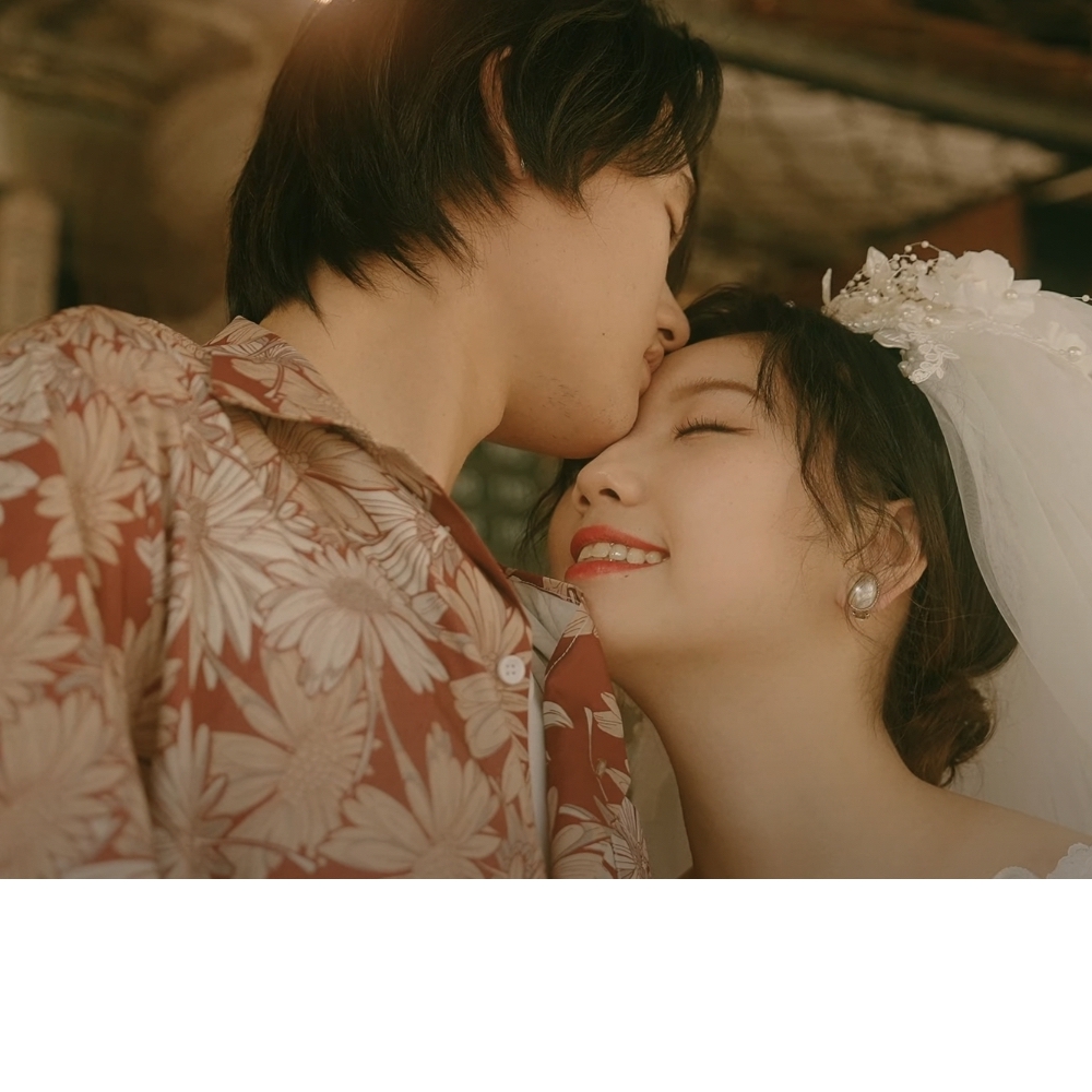 港風婚紗形象【婚紗側拍】