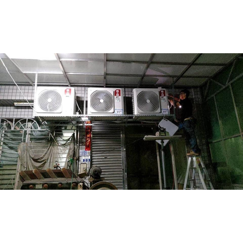 台南萬士益冷氣安裝/歸仁區萬士益冷氣安裝/工廠型全新萬士益變頻冷氣 （冷暖型）