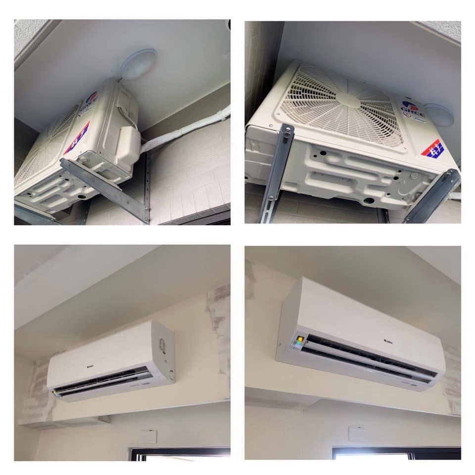 台南格力冷氣安裝/新市區格力冷氣安裝/住家型（5台格力）