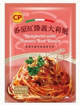 卜蜂-番茄紅醬、羅勒青醬義大利麵-220g