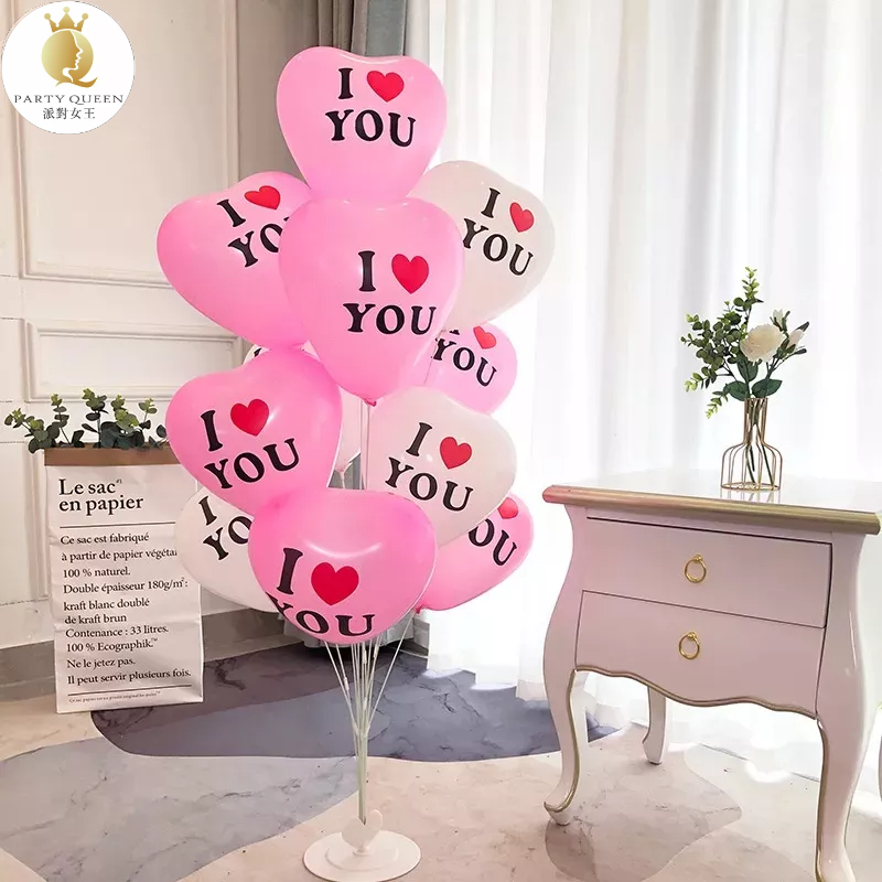 【24H快速出貨】LOVE氣球(5入) -生日派對 氣球 女朋友 告白 驚喜 浪漫 溫馨