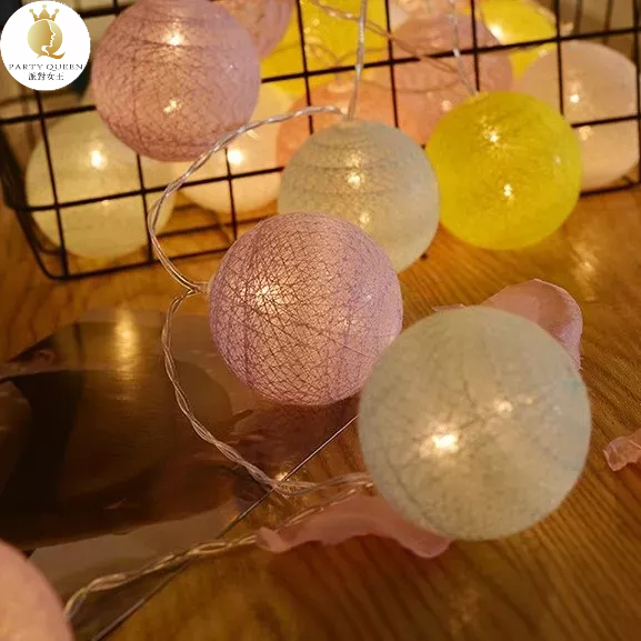 【24H快速出貨】LED棉球燈(3米20燈) -生日派對 氣球 女朋友 告白 求婚 驚喜 浪漫 溫馨