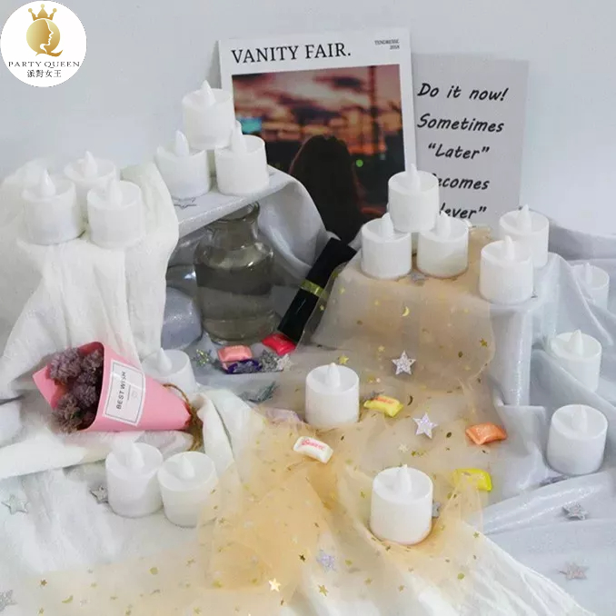 【24H快速出貨】LED仿真蠟燭燈(暖白款) -生日派對 氣球 女朋友 告白 驚喜 浪漫 溫馨