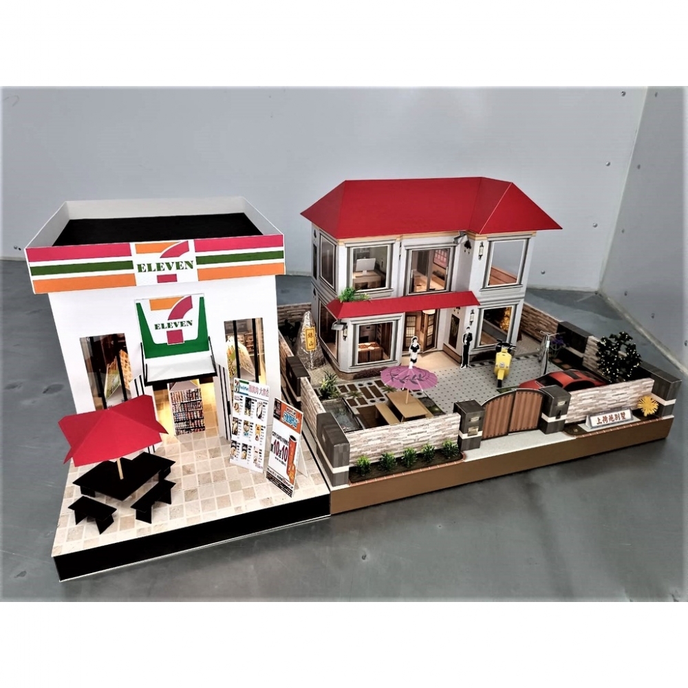 往生紙紮屋上荷院+7-11便利商店版