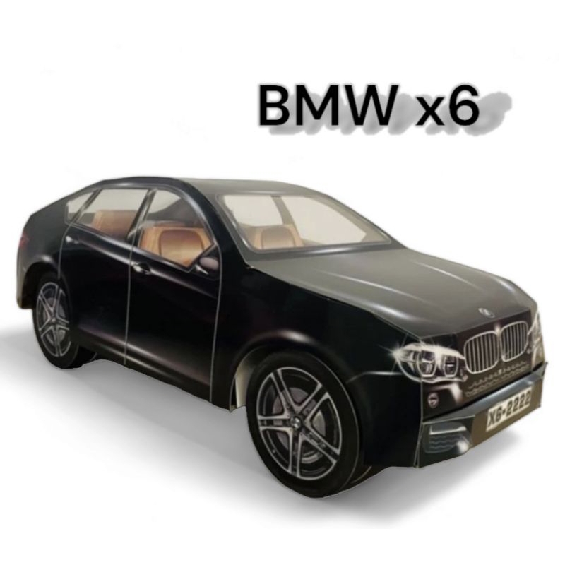 紙紮 BMW x6 (實體座艙版) 黑，紅兩色。 全新到港 氣勢磅礡