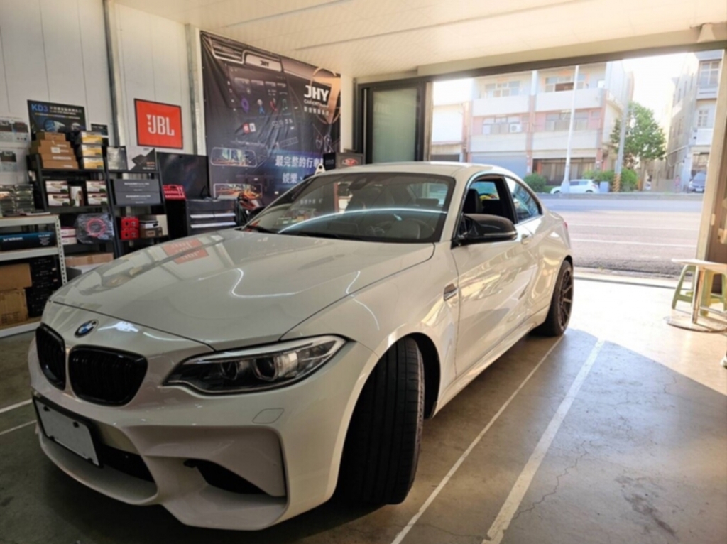 Bmw M2真視角雷射防護照
