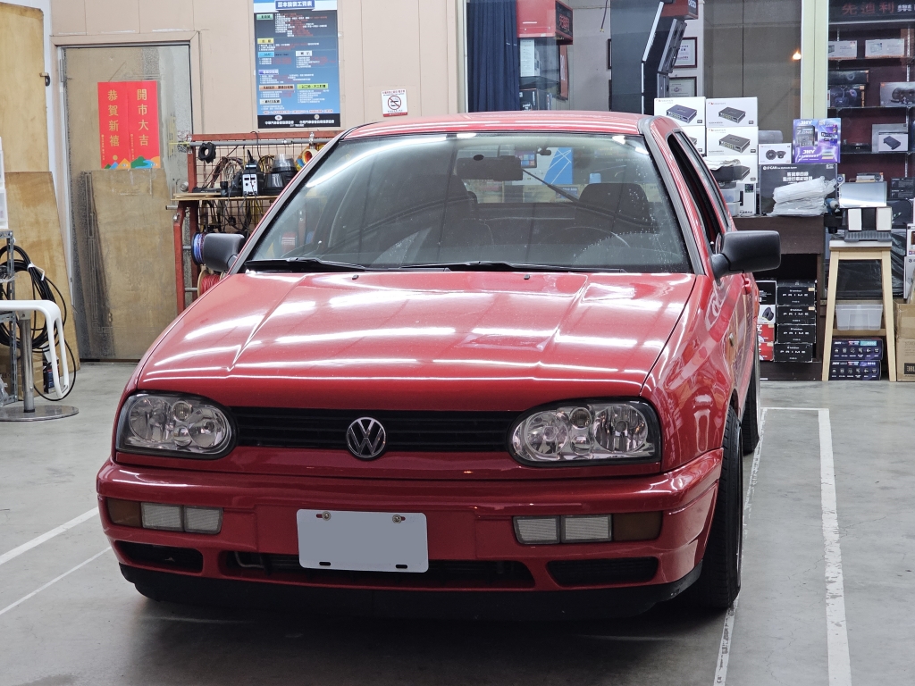 Volkswagen Golf 3代升級Polaroid DS317WGS 星光