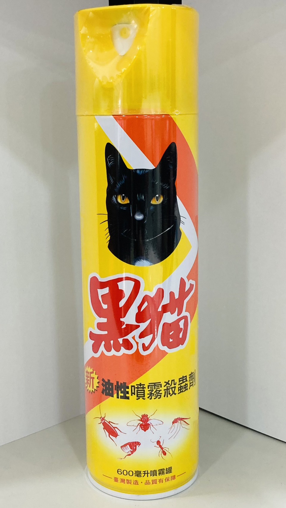 黑貓油性噴霧殺蟲劑6