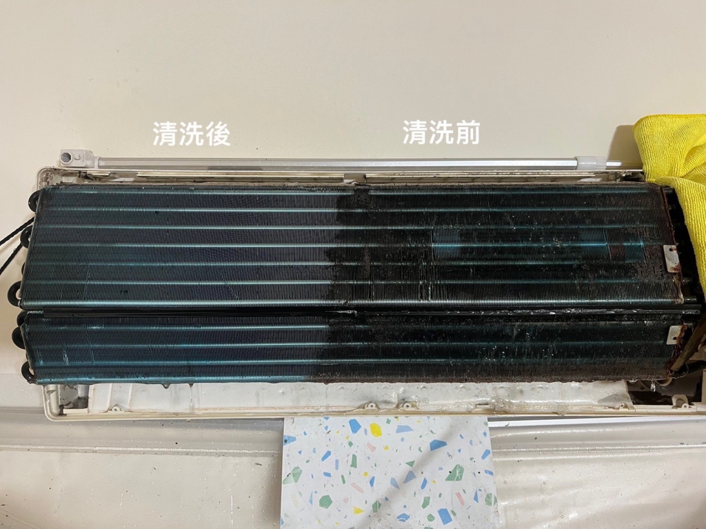 【台中冷氣清洗】歌林分離式冷氣清洗