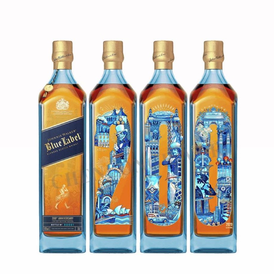 約翰走路藍牌200週年紀念限定款 750ml