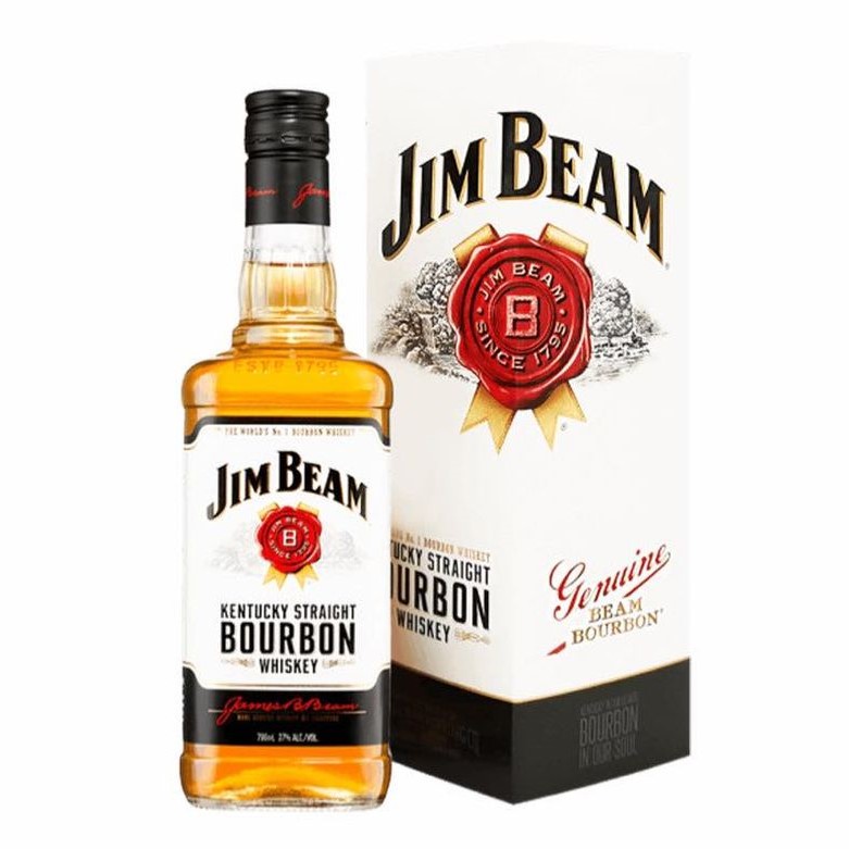 金賓白牌波本威士忌