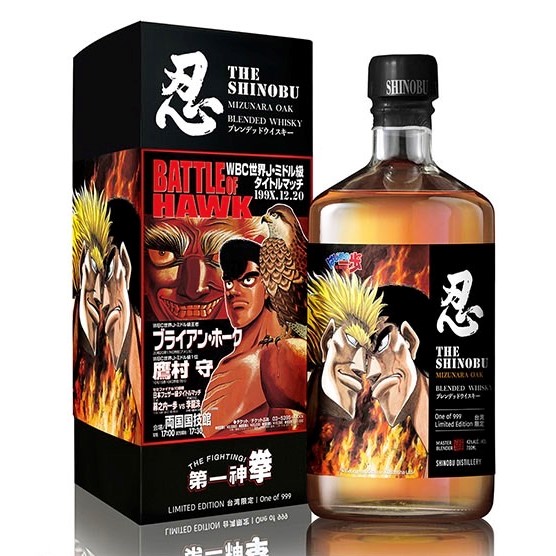 忍 第一神拳聯名 調和威士忌 第五彈