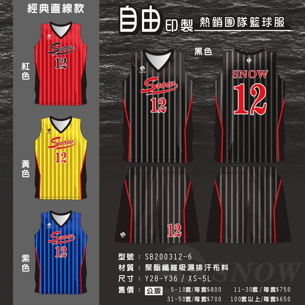 籃球服客製新潮流