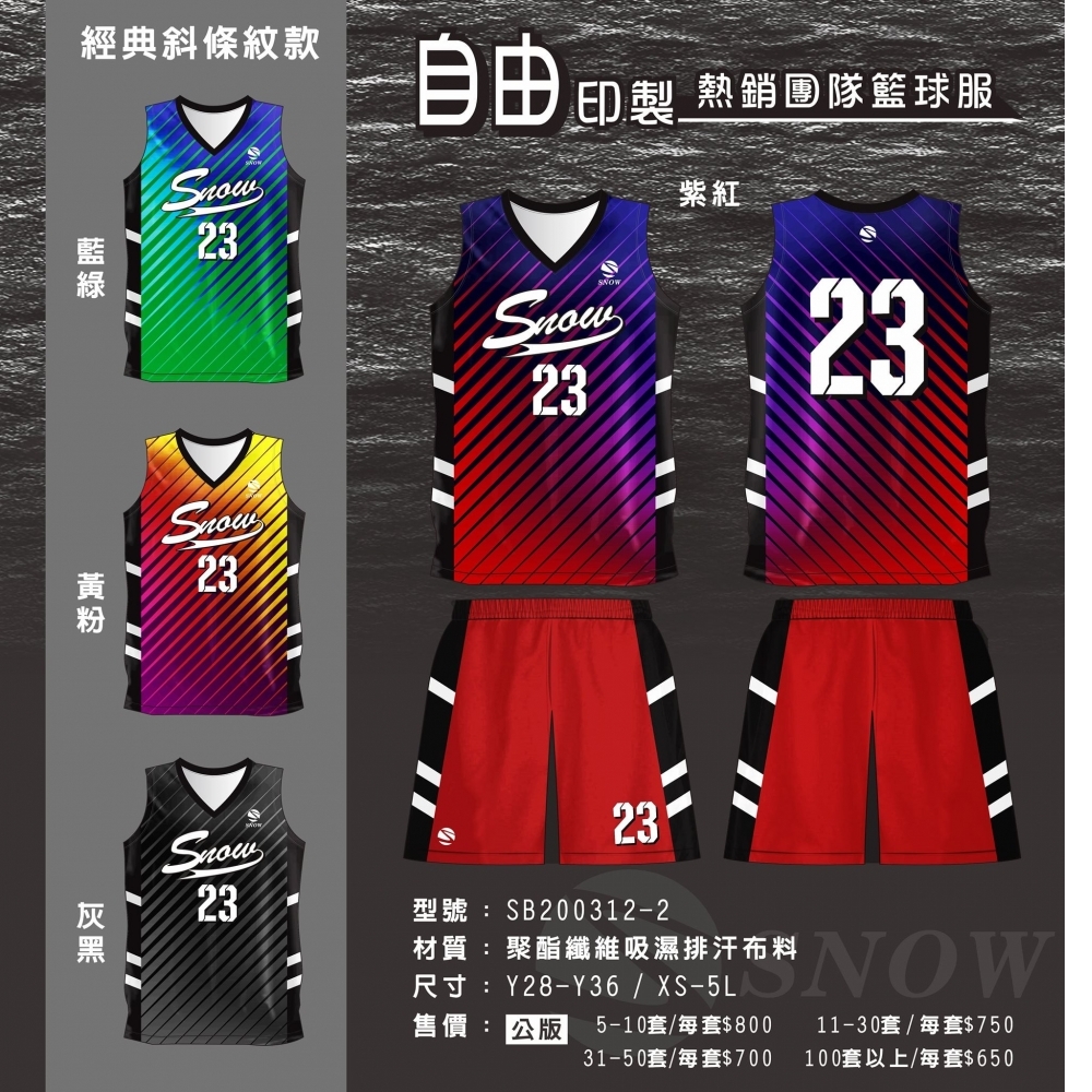 籃球服客製新潮流