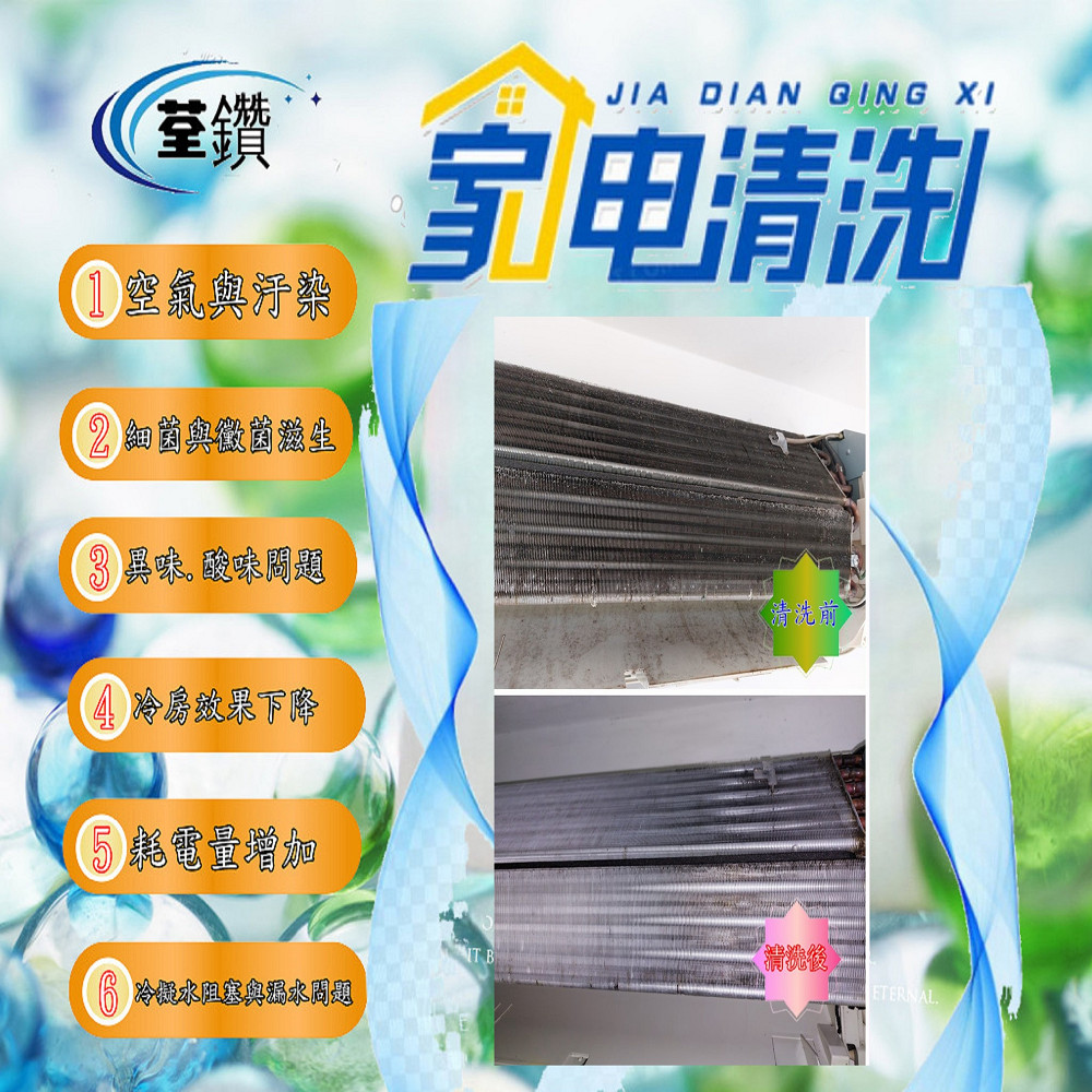 國際牌分離式冷氣精緻清洗2