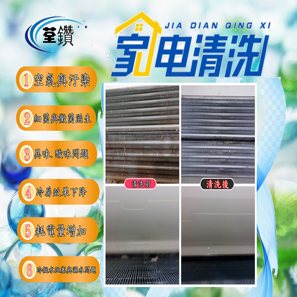 國際牌分離式冷氣精緻清洗3