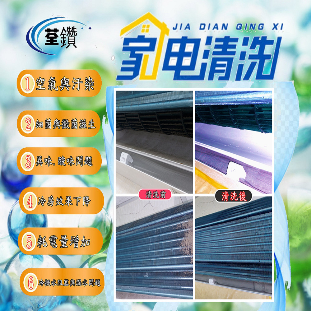 金大阪壁掛分離式冷氣精緻清洗