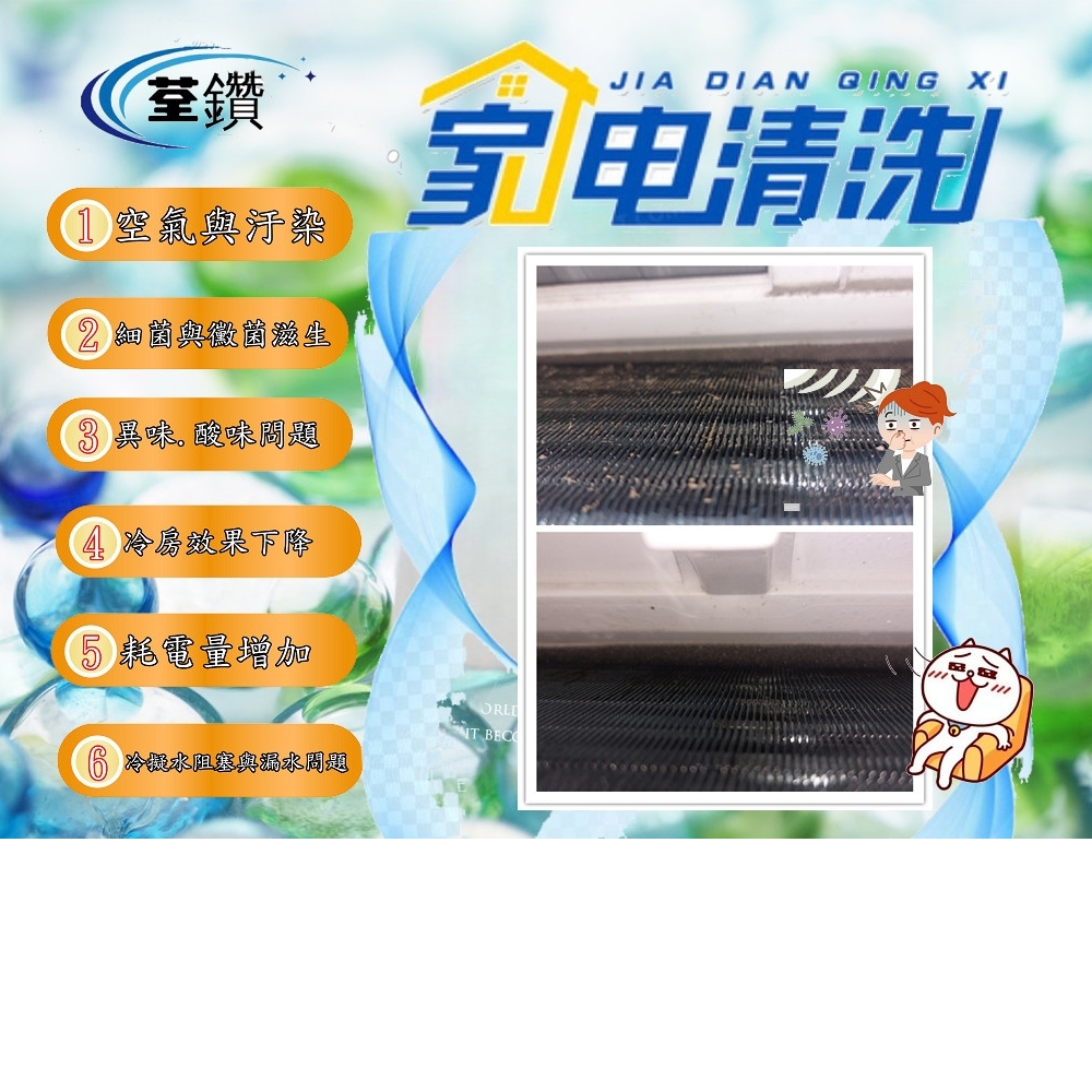 東元分離式冷氣精緻清洗3