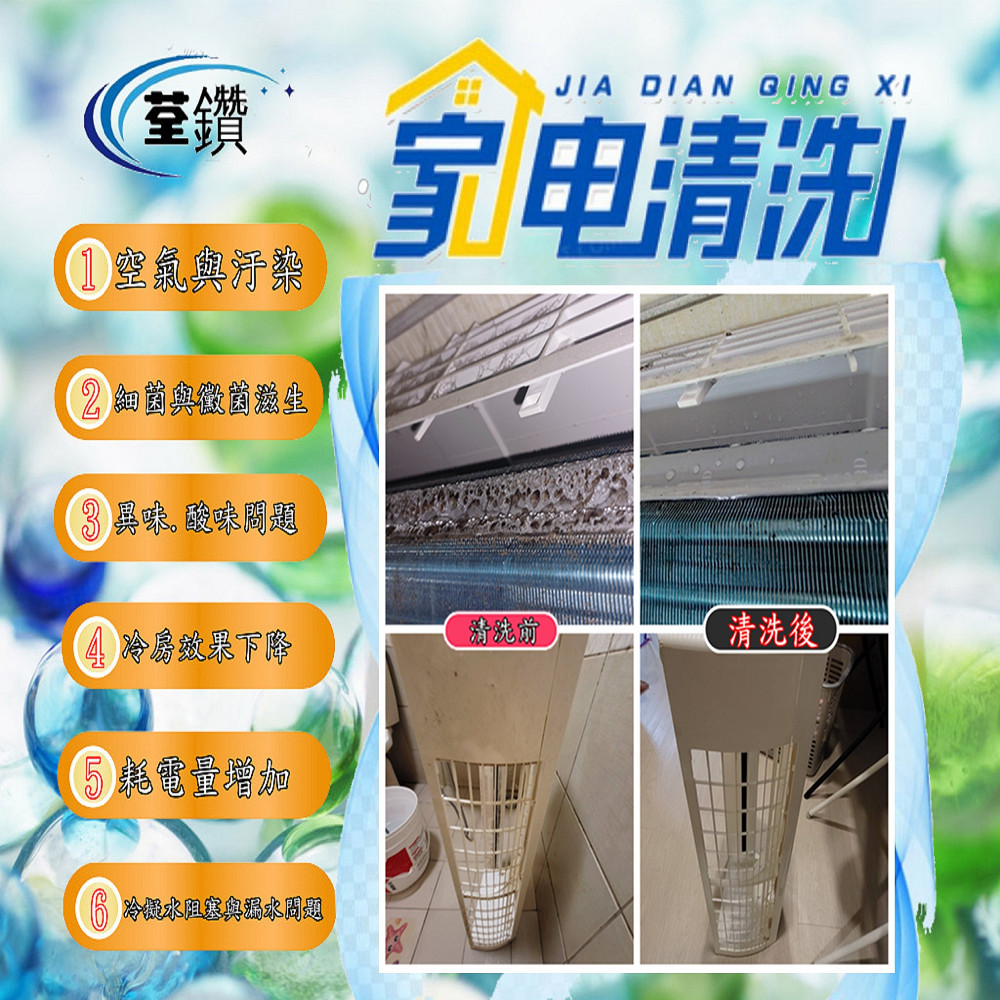 和聯壁掛分離式冷氣精緻清洗