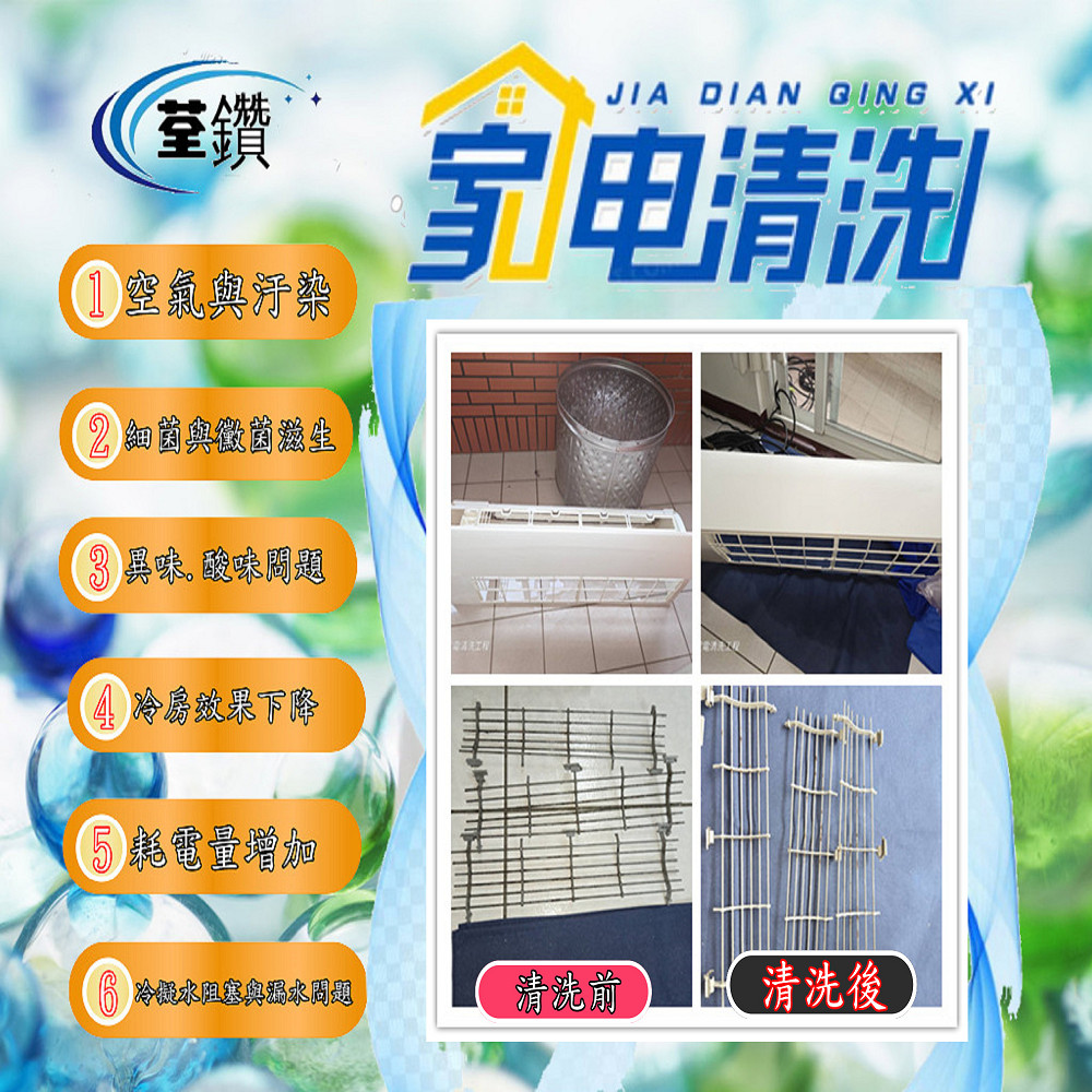 大金壁掛分離式冷氣精緻清洗1