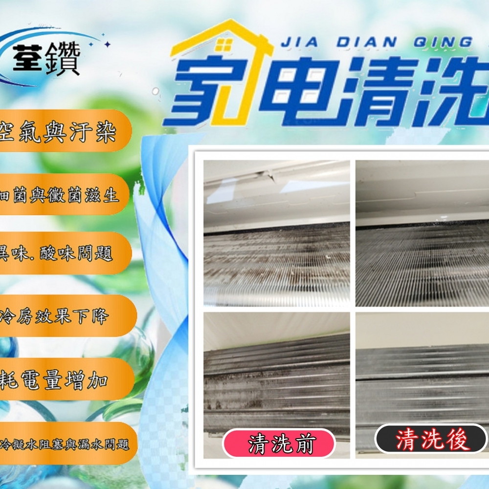 國際牌分離式冷氣精緻清洗(變形金剛)