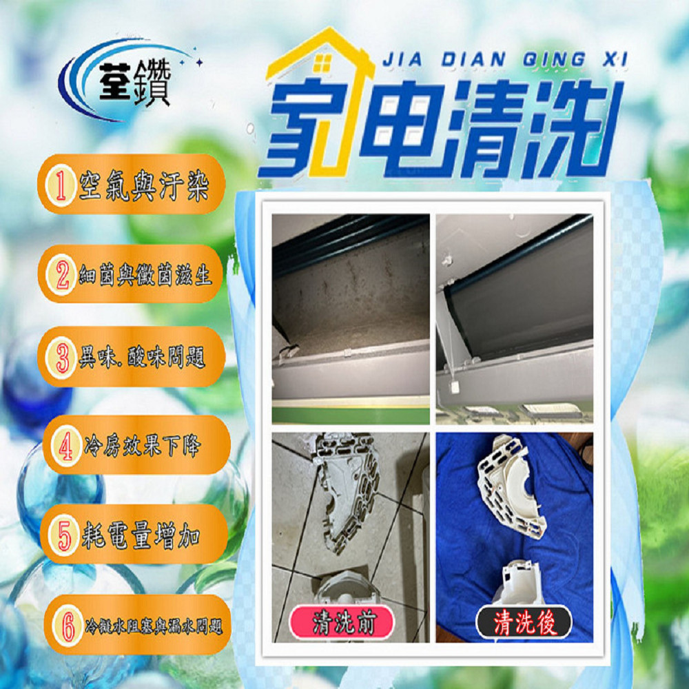 分離式冷氣深層清洗1