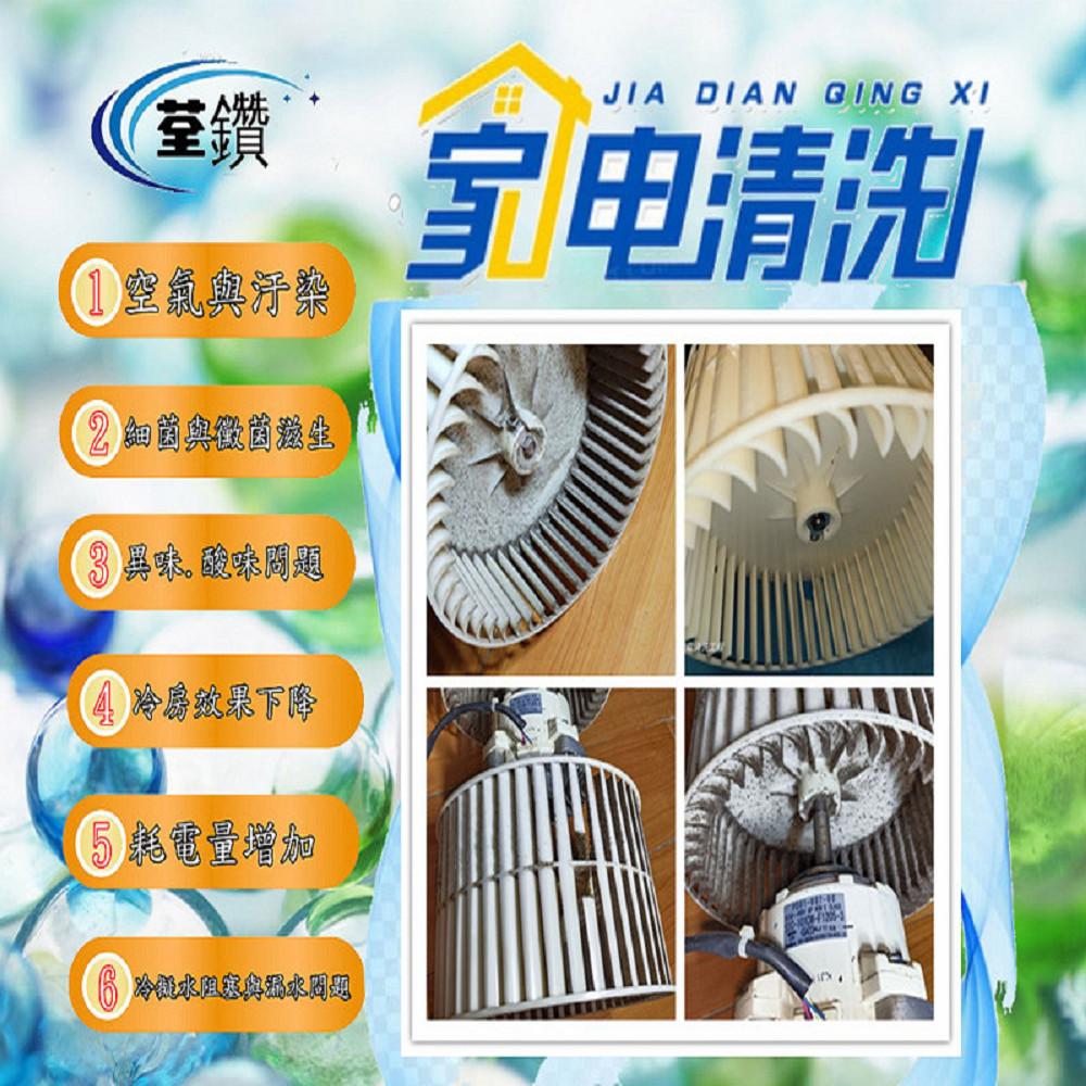 萬士益站立式冷氣清洗