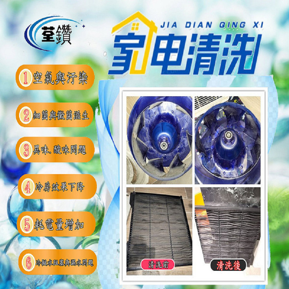 萬士益四方吹冷氣清洗