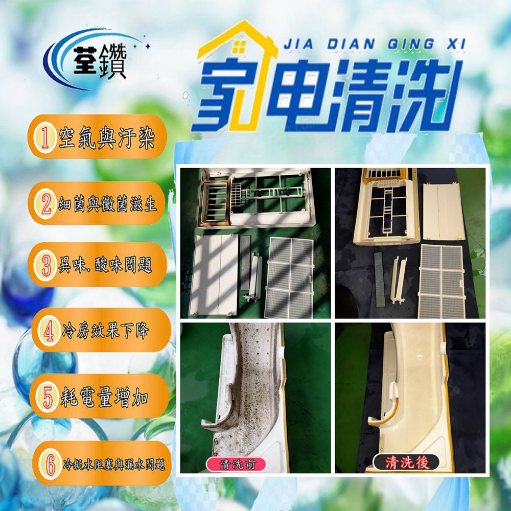 三洋窗型冷氣專業清洗/2.5噸以下