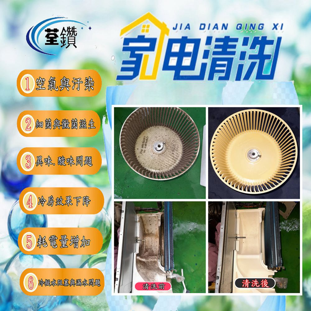 三洋窗型冷氣專業清洗/2.5噸以下