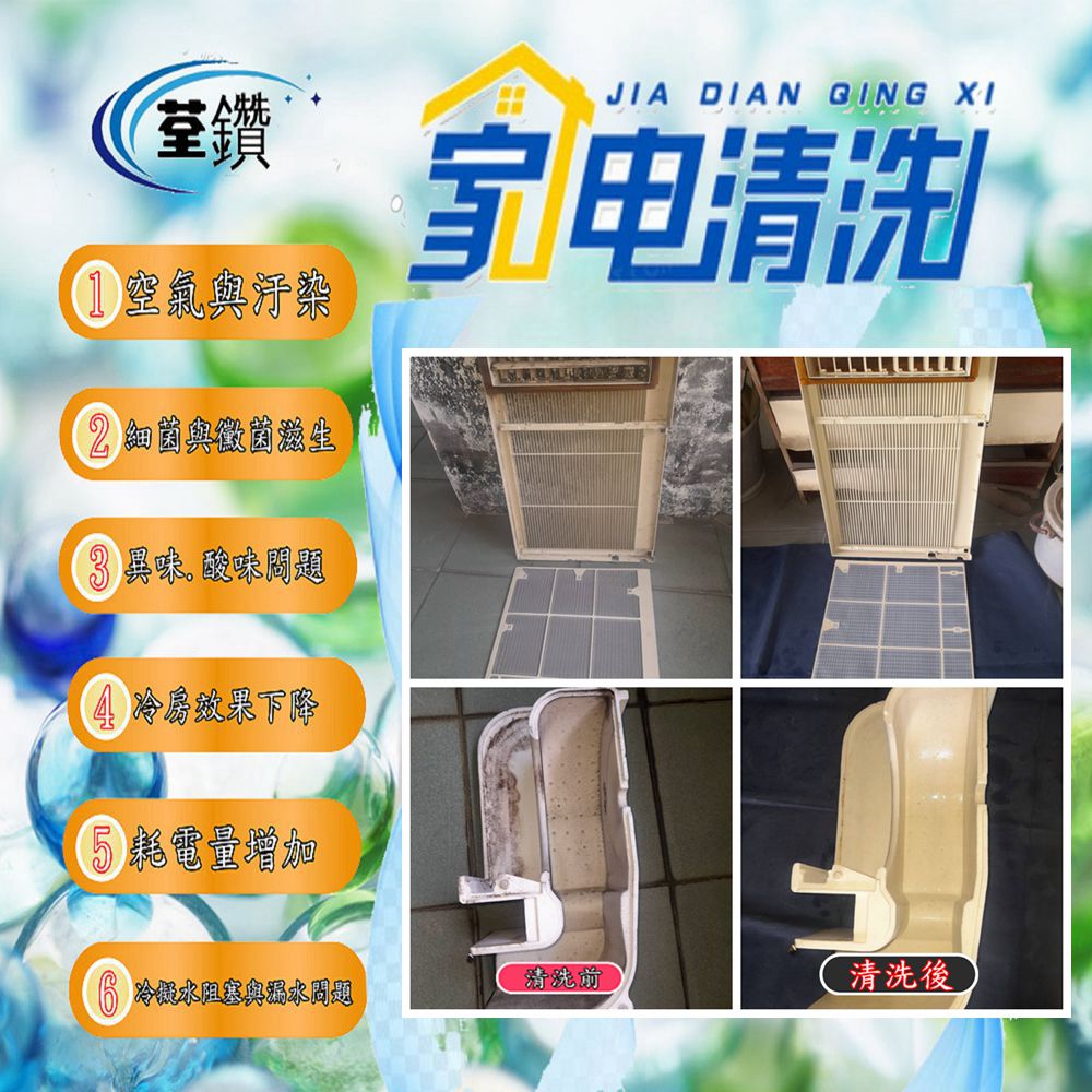 日立窗型冷氣專業清洗/2.5以下