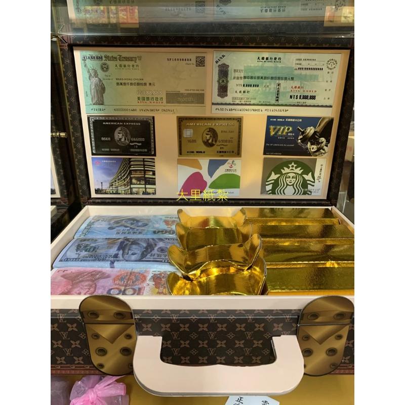 紙紮皮箱 名牌皮箱 皮箱 台灣製 精緻紙紮 祭祖 往生 庫錢 現貨