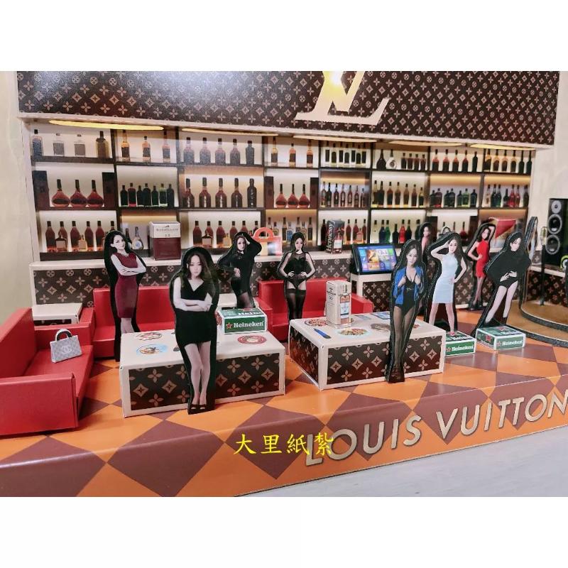 紙紮美女酒店組 紙紮酒店 紙紮美女 紙紮 台製 紙紮屋 精緻紙紮 往生 現貨