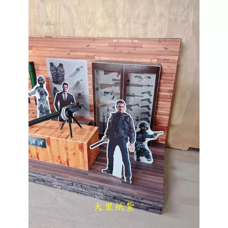 紙紮保全軍械組 紙紮保全 紙紮保鑣 紙紮 台製 紙紮屋 精緻紙紮 往生 現貨