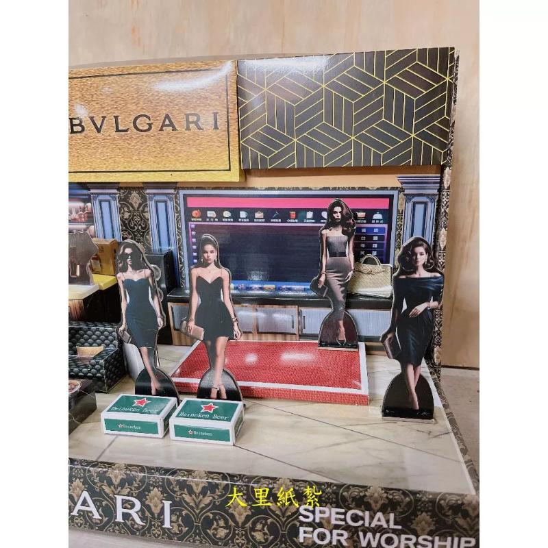 紙紮美女酒店組 紙紮酒店 紙紮美女 紙紮 台製 紙紮屋 精緻紙紮 往生 現貨
