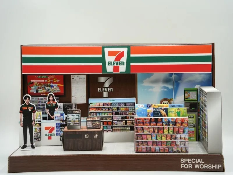 紙紮便利商店 7-11 超商