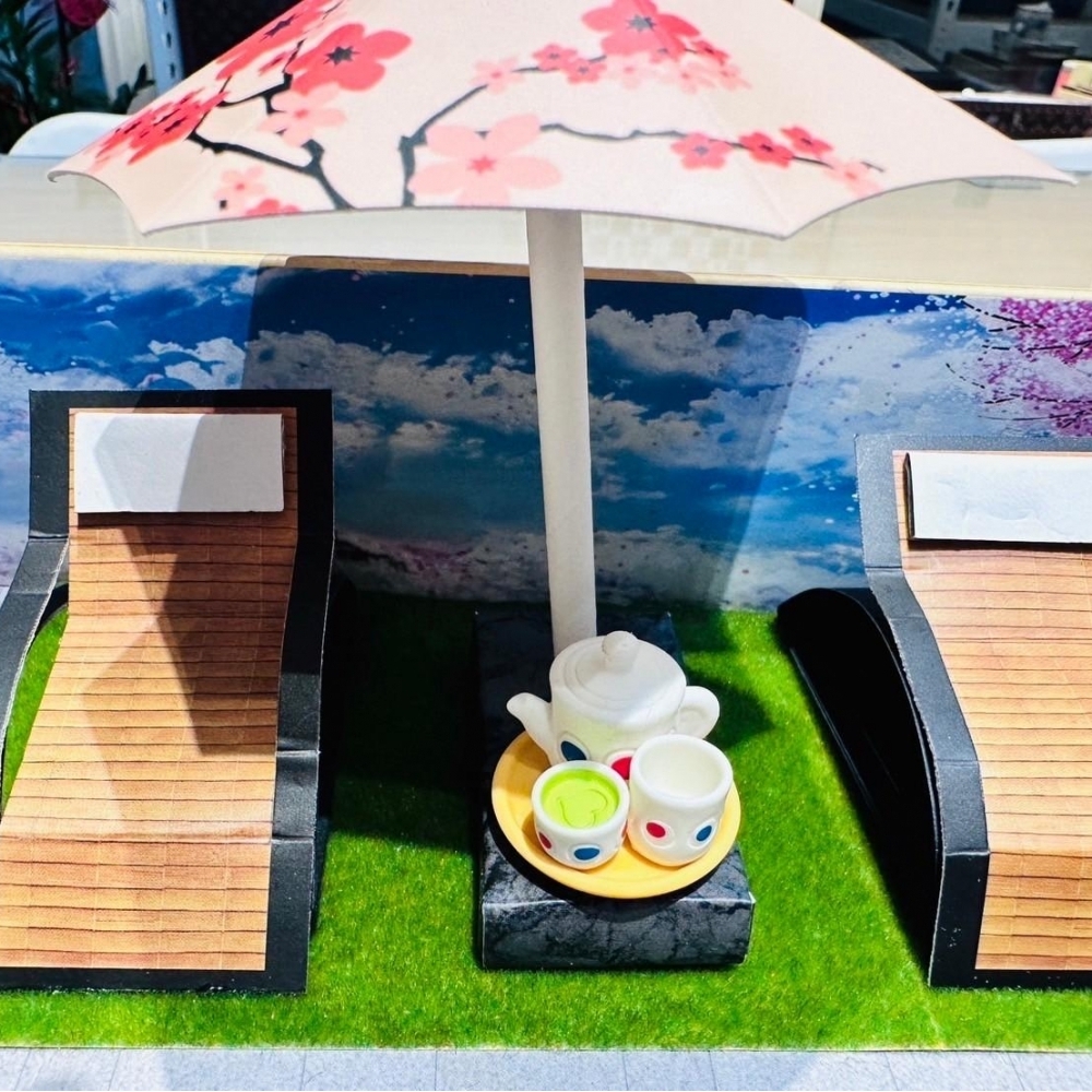 紙紮 日式湯屋