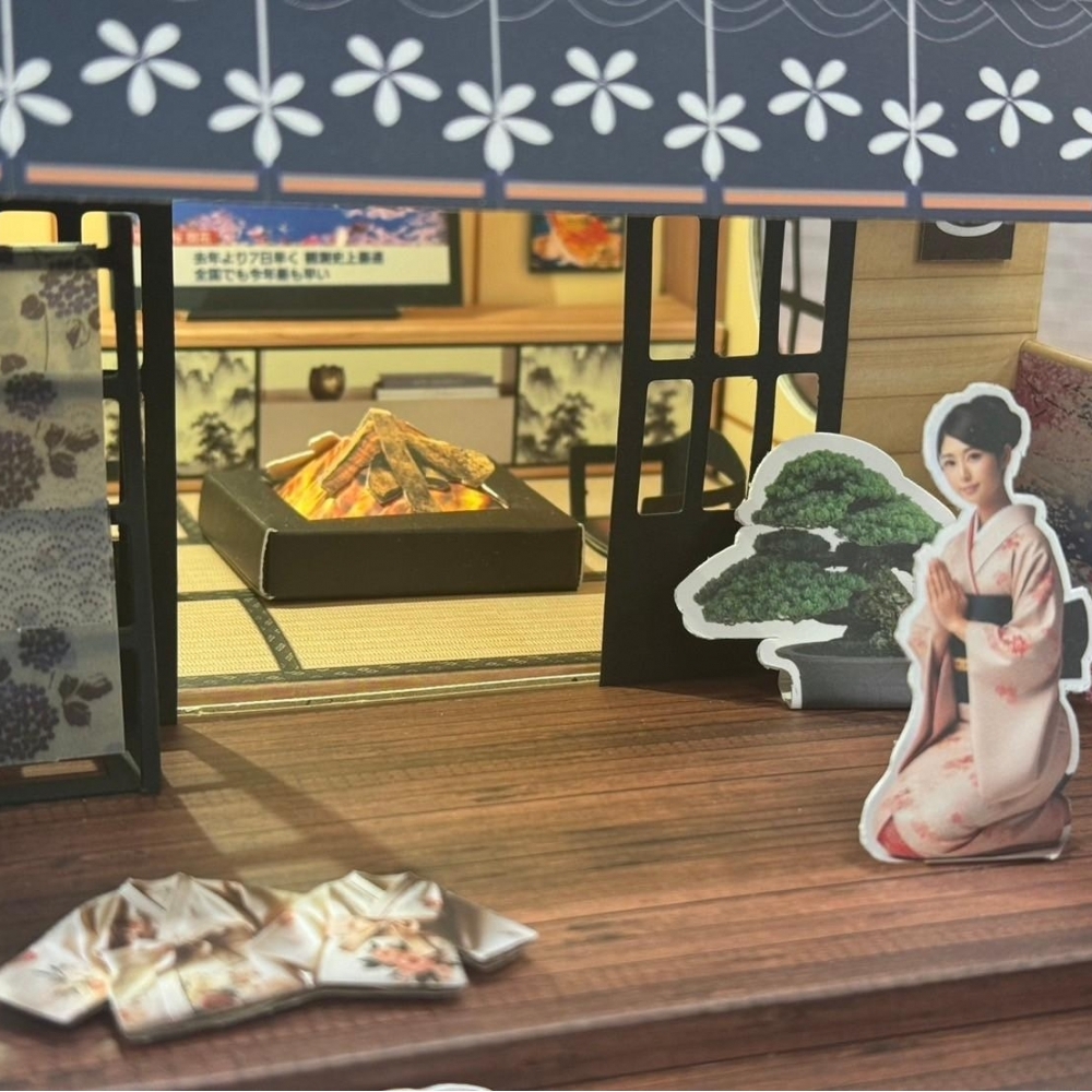 紙紮 日式湯屋