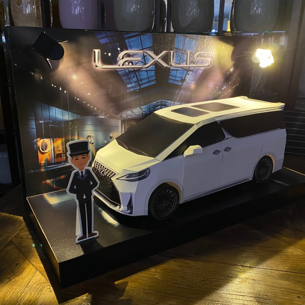紙紮 LM 汽車 LEXUS