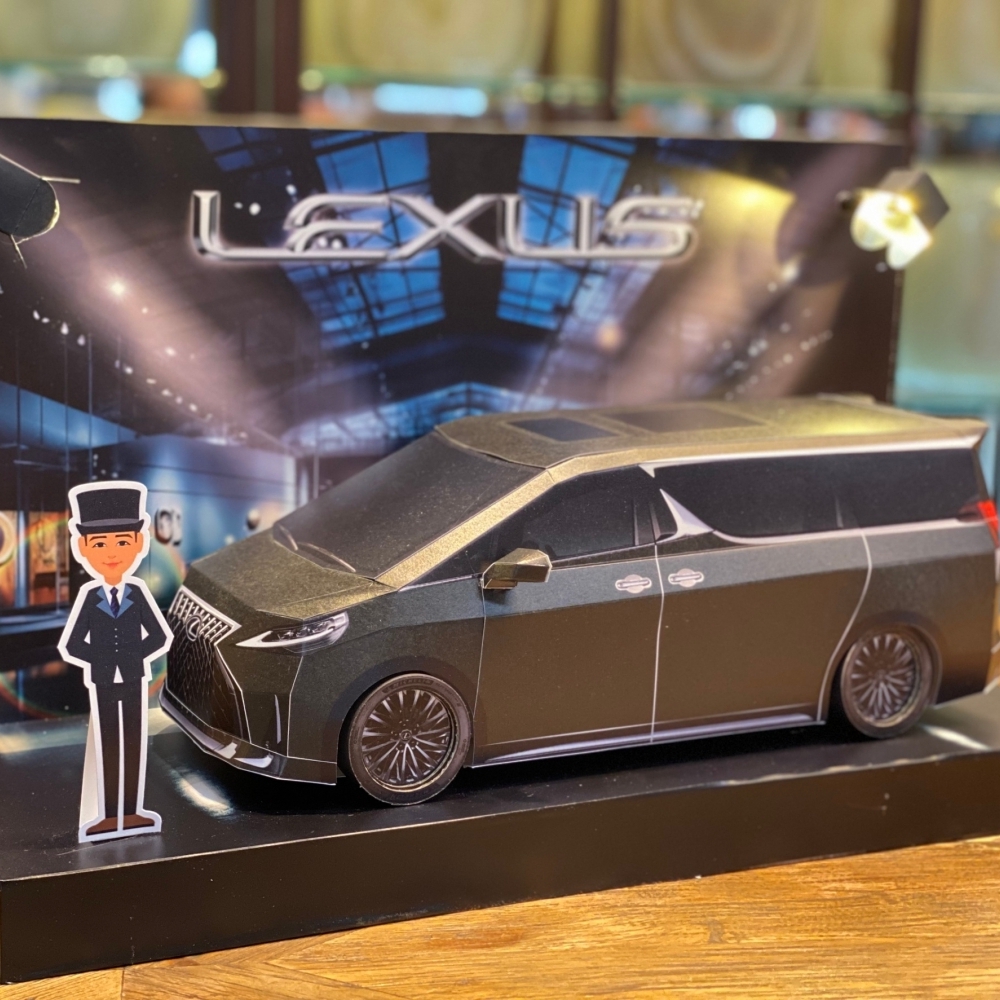 紙紮 LM 汽車 LEXUS