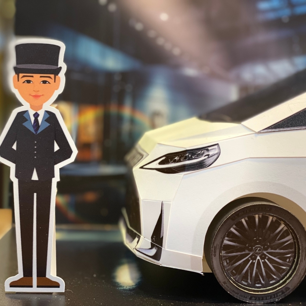 紙紮 LM 汽車 LEXUS