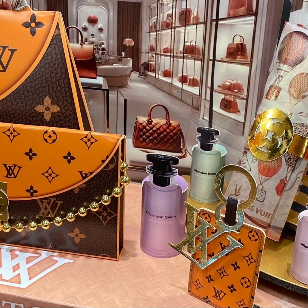 紙紮 LV女士精品 女生 包包 香水