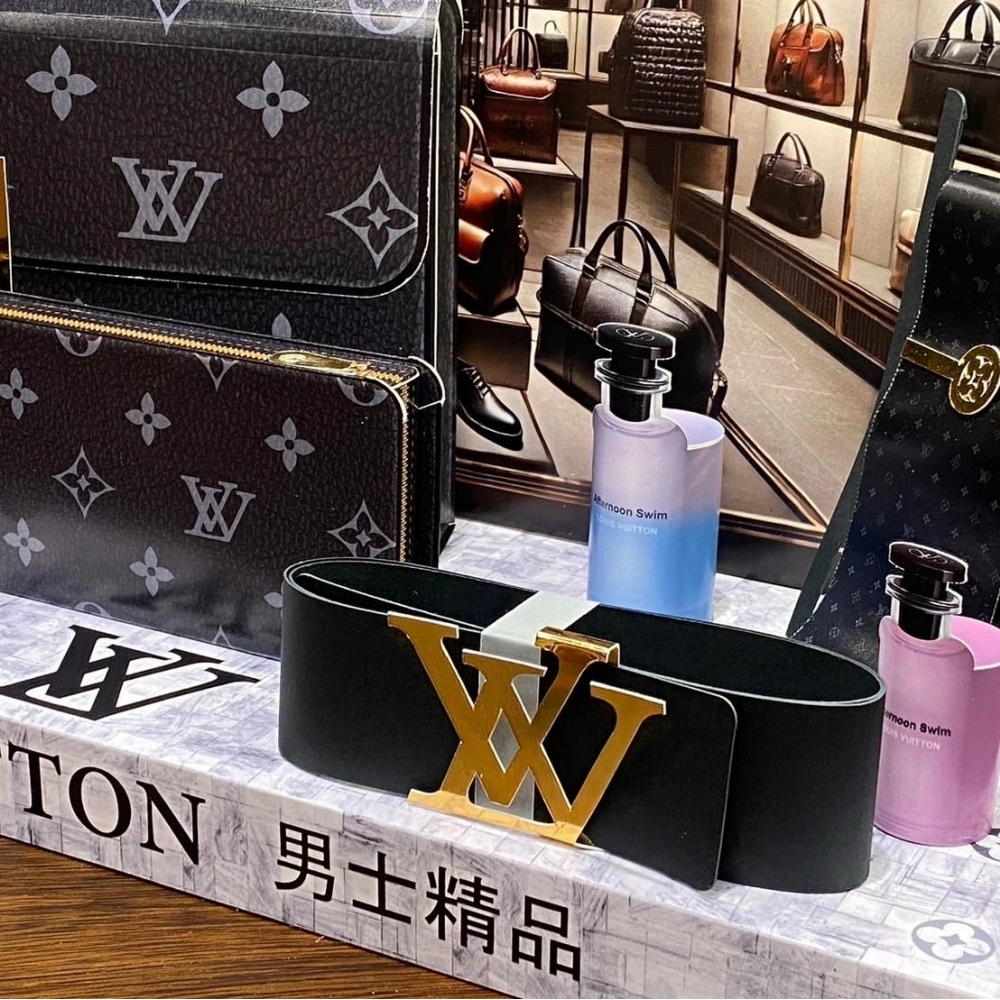 紙紮 LV男士精品 男生 包包 香水 皮帶
