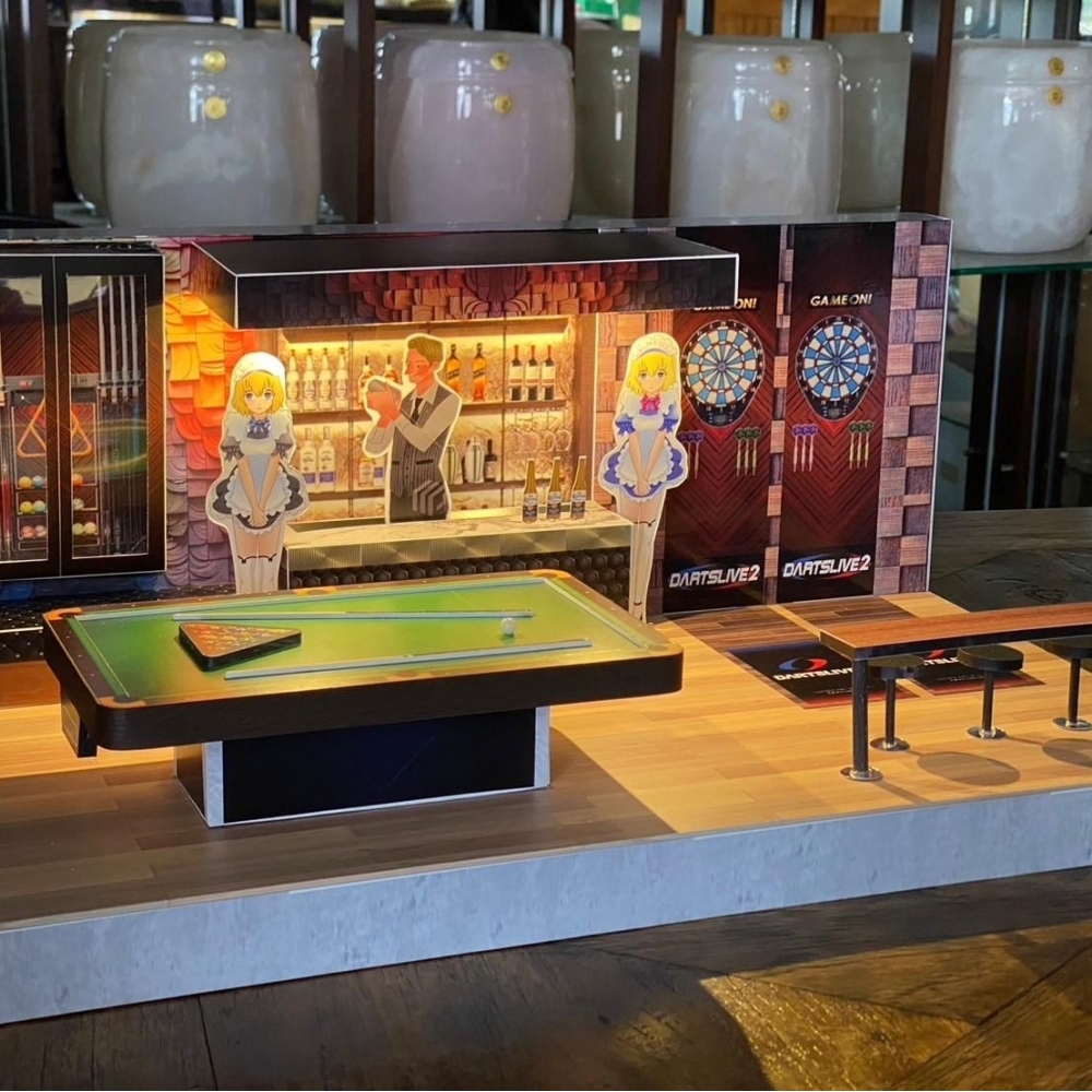 紙紮 撞球 酒吧 遊樂間 撞球館